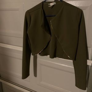 Cute blazer olive green